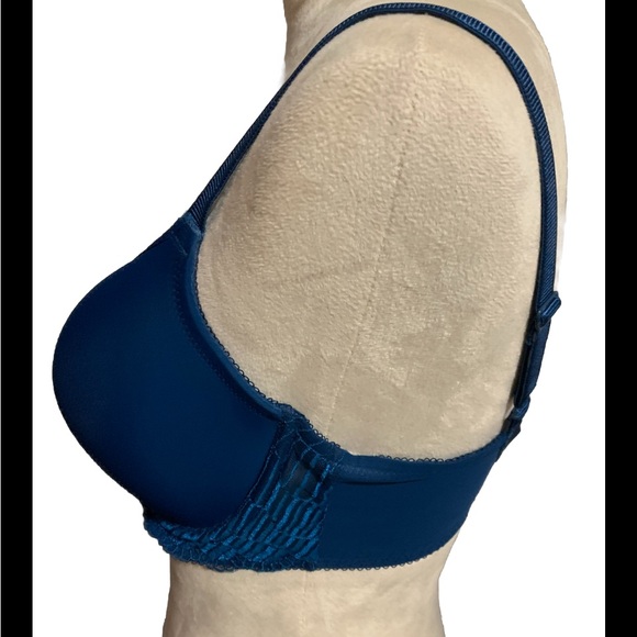 Wacoal Underwire Bra Gorgeous Emerald NWOT Size 34DDD Lined - Picture 2 of 5